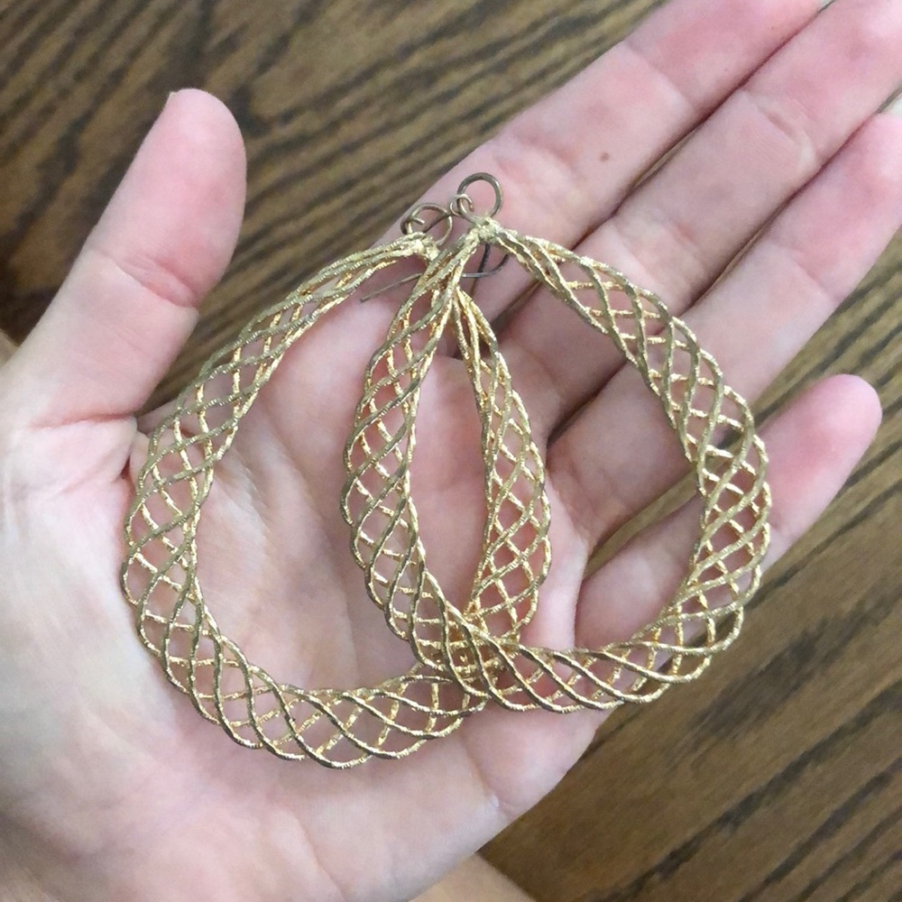 Hoop earrings